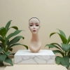 Mannequin female model display head, mannequin head, mannequin dedicated headshot, mannequin head, mannequin display head. 141108525 Specification image